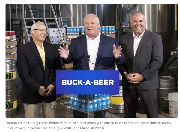 Ford's obsession with booze sales